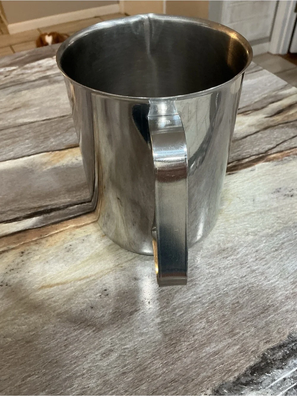 Vintage Vollrath 2 Qt Stainless Steel Restaurant Pitcher Heavy Duty Commercial